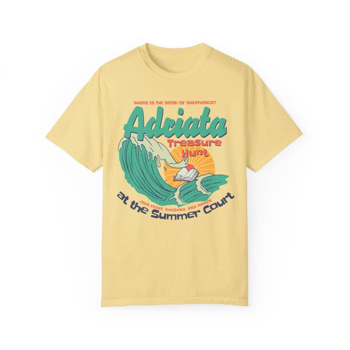 The Bean Workshop - Wholesale Screen Printed T-Shirt - Women's - Adriata Treasure Hunt T-Shirt
