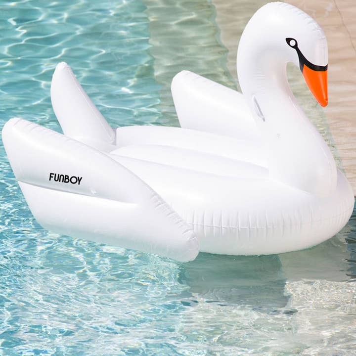 FUNBOY - Wholesale Inflatables - White Swan Pool Float