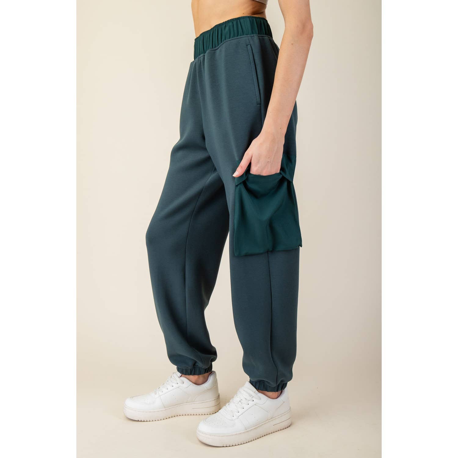 Rae Mode - Wholesale Athletic Sweatpants/Joggers - Women's - MODAL SCUBA POCKET JOGGER PANT23