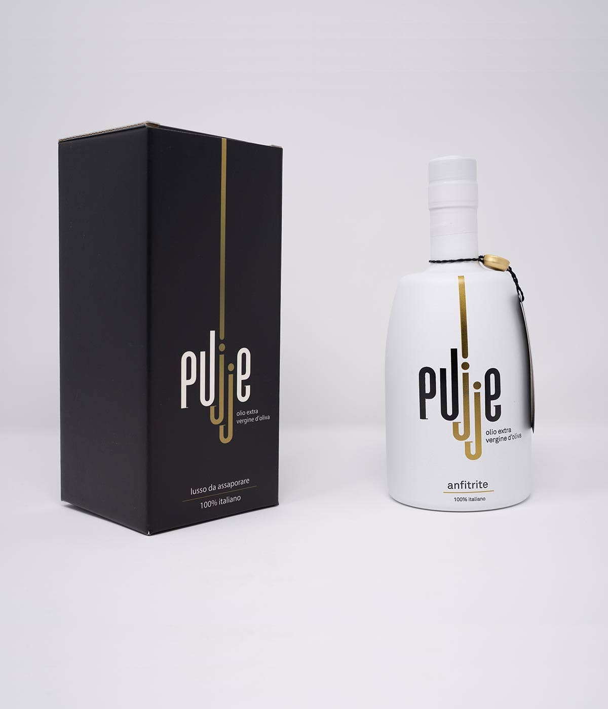 Olio Evo Pujje - Wholesale Olive Oil - Pujje Light Fruity Amphitrite Extra Virgin Olive Oil1