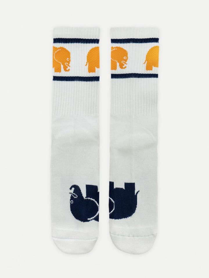 Natural Bamboo Athletic Socks for wholesale by Trendsplant Clothing