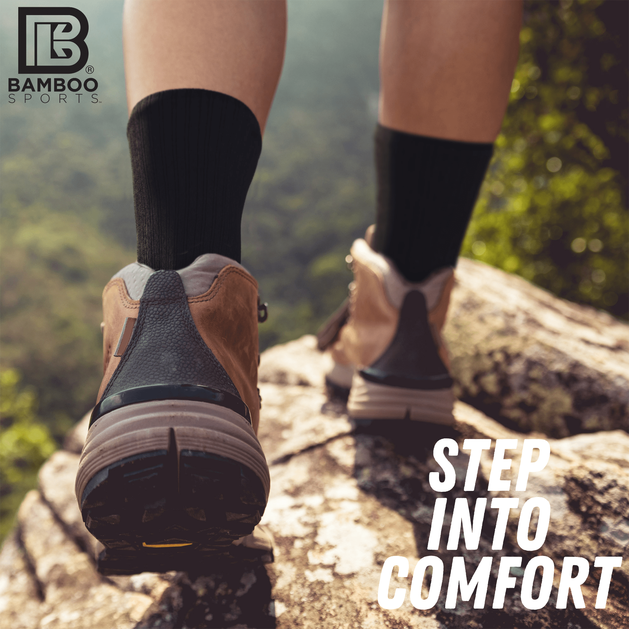 Bamboo Sports - Vendita all'ingrosso Calzini - Uomo - Calzini Premium Bamboo Rayon Crew39