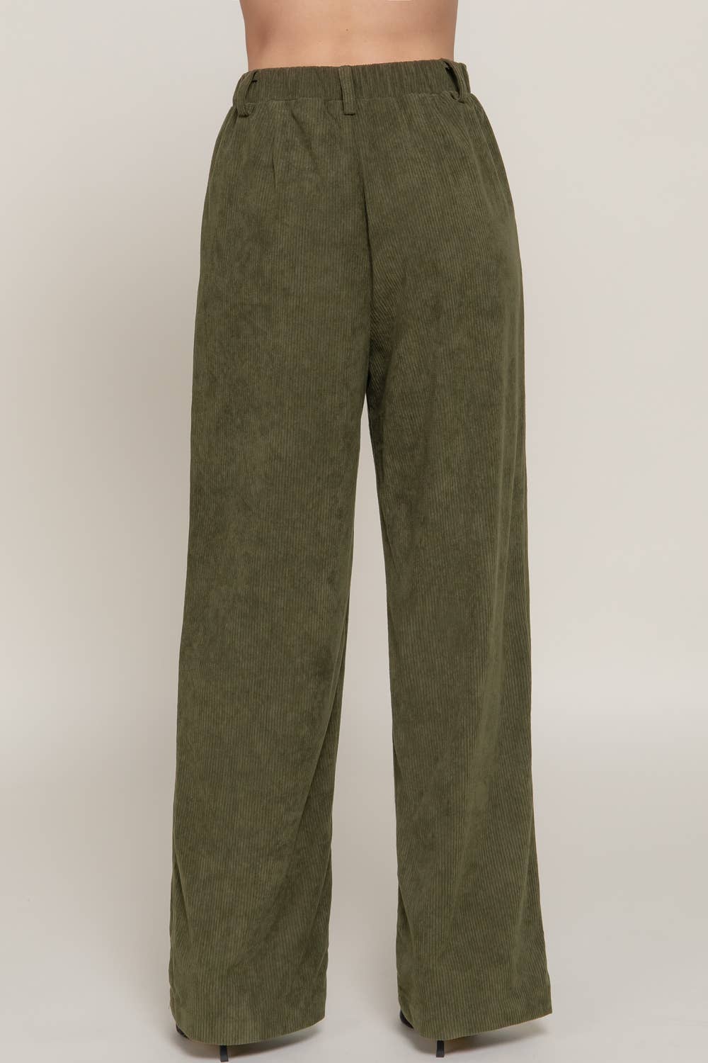 Active Basic | Active USA - Wholesale Pants - Women's - Corduroy Trouser Pants5