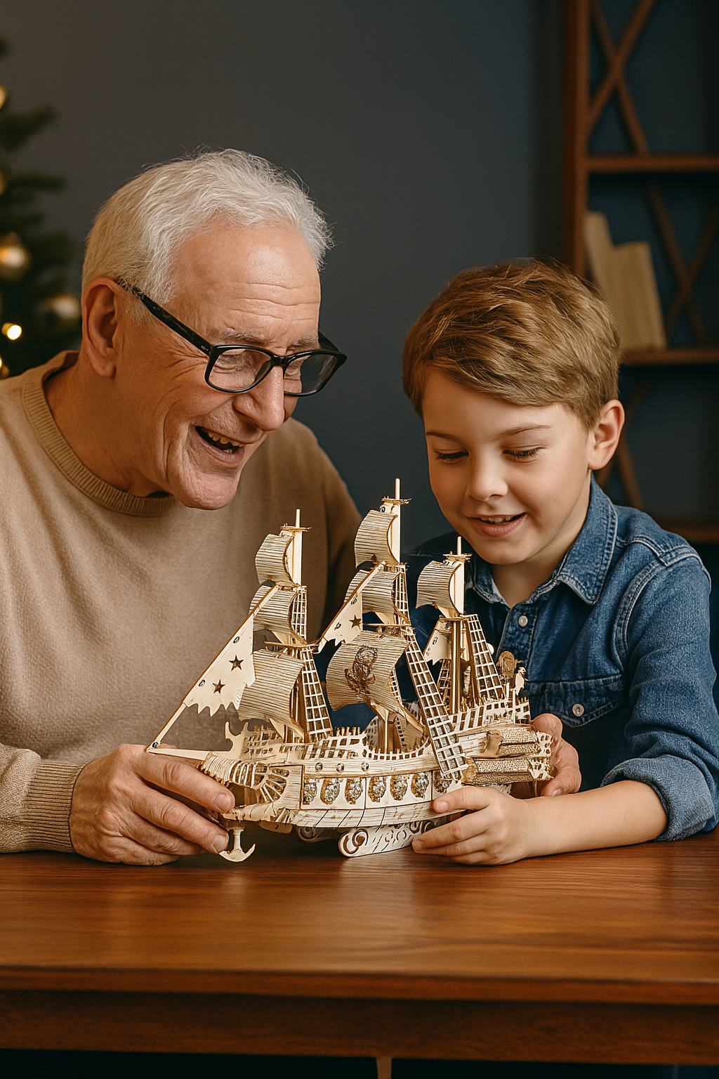 Marissa's Gifts - Wholesale DIY Craft Kit - DIY Model wooden kit Pirate ship4