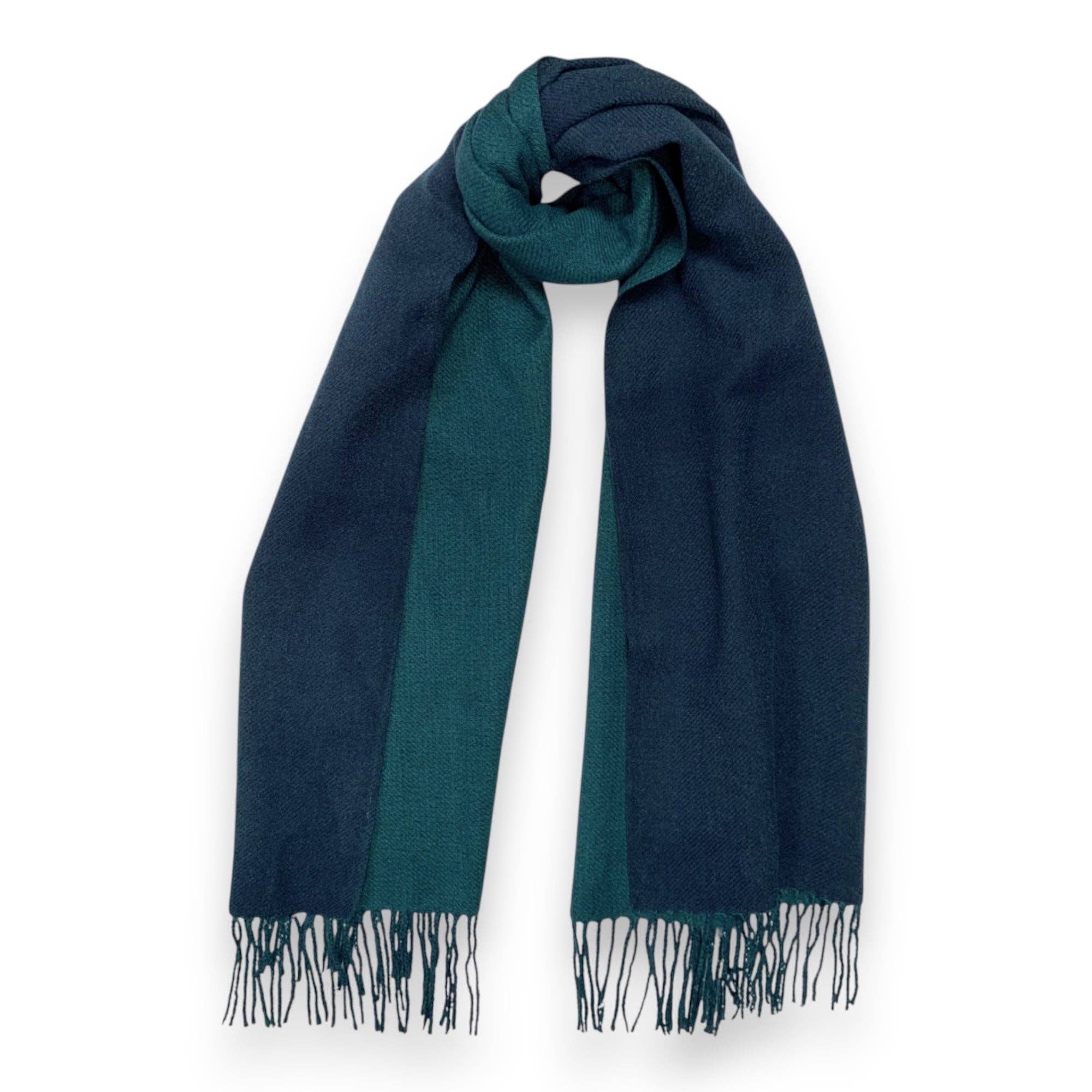 Lili Scarves (US Duty Free) - Wholesale Sjaal - Dames - Premium tweekleurige winter sjaal van kasjmiermix6