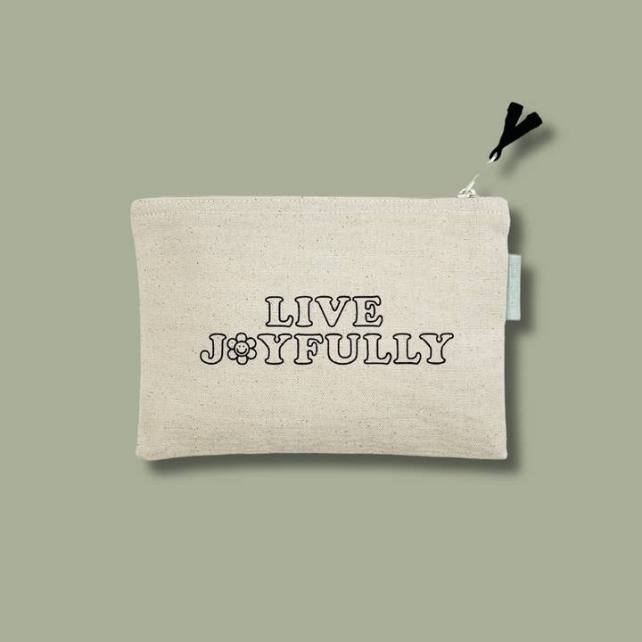 Smiles + Heart - Wholesale Pouch - Women's - You are Loved Small Canvas Zipper Pouch18