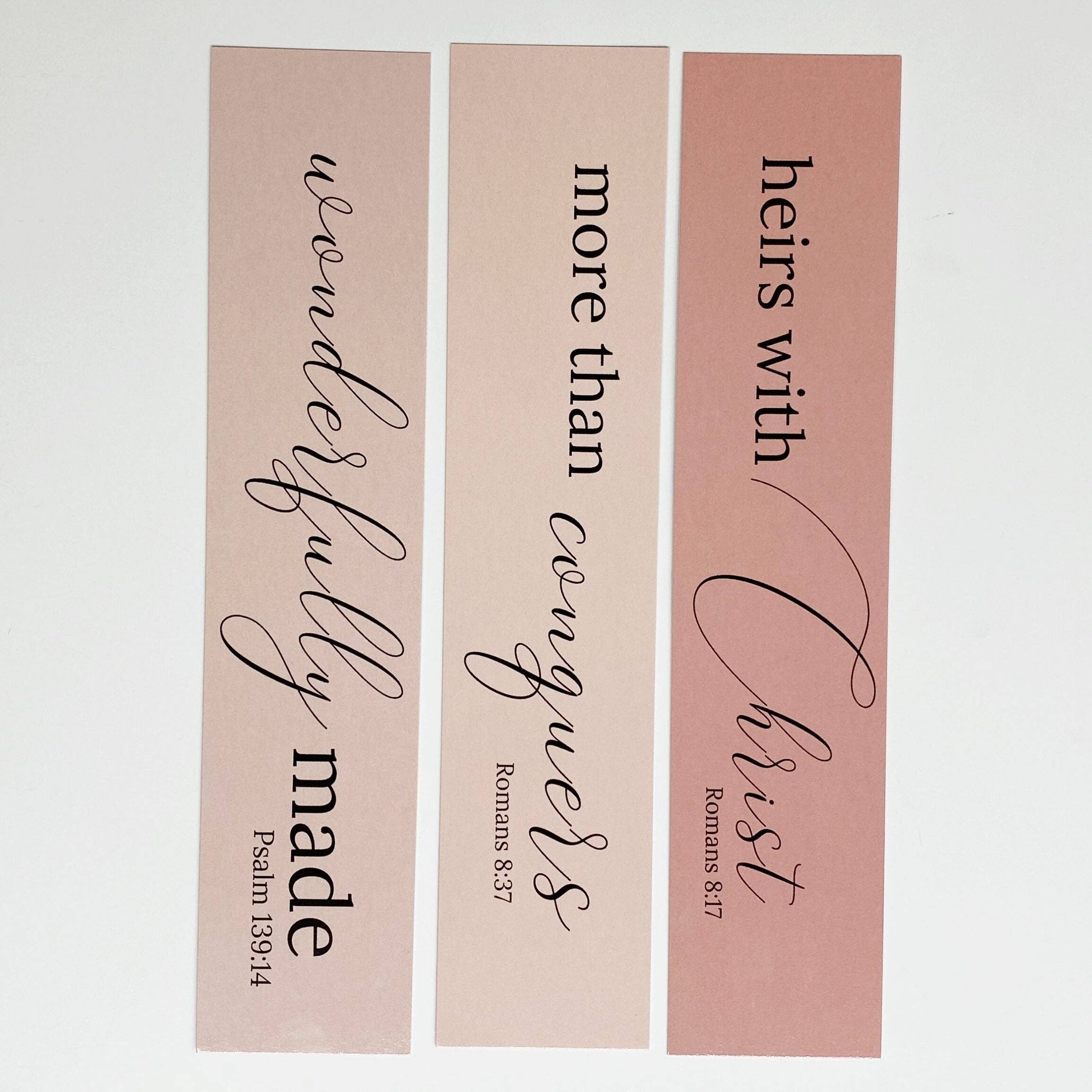 Dear Bold Believer - Wholesale Bookmark - Who God says you are Bible Verse Bookmarks9