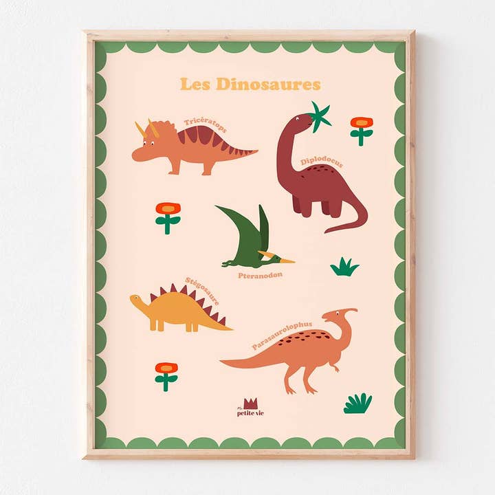 Ma Petite Vie - Wholesale Poster - Poster - Dinosaur (A3 - 30 x 40 cm)