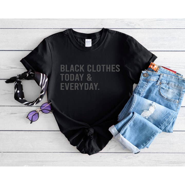 Southern Attitude Designs Inc - Wholesale T-Shirt (Graphic) - Women's - Black Clothes Today