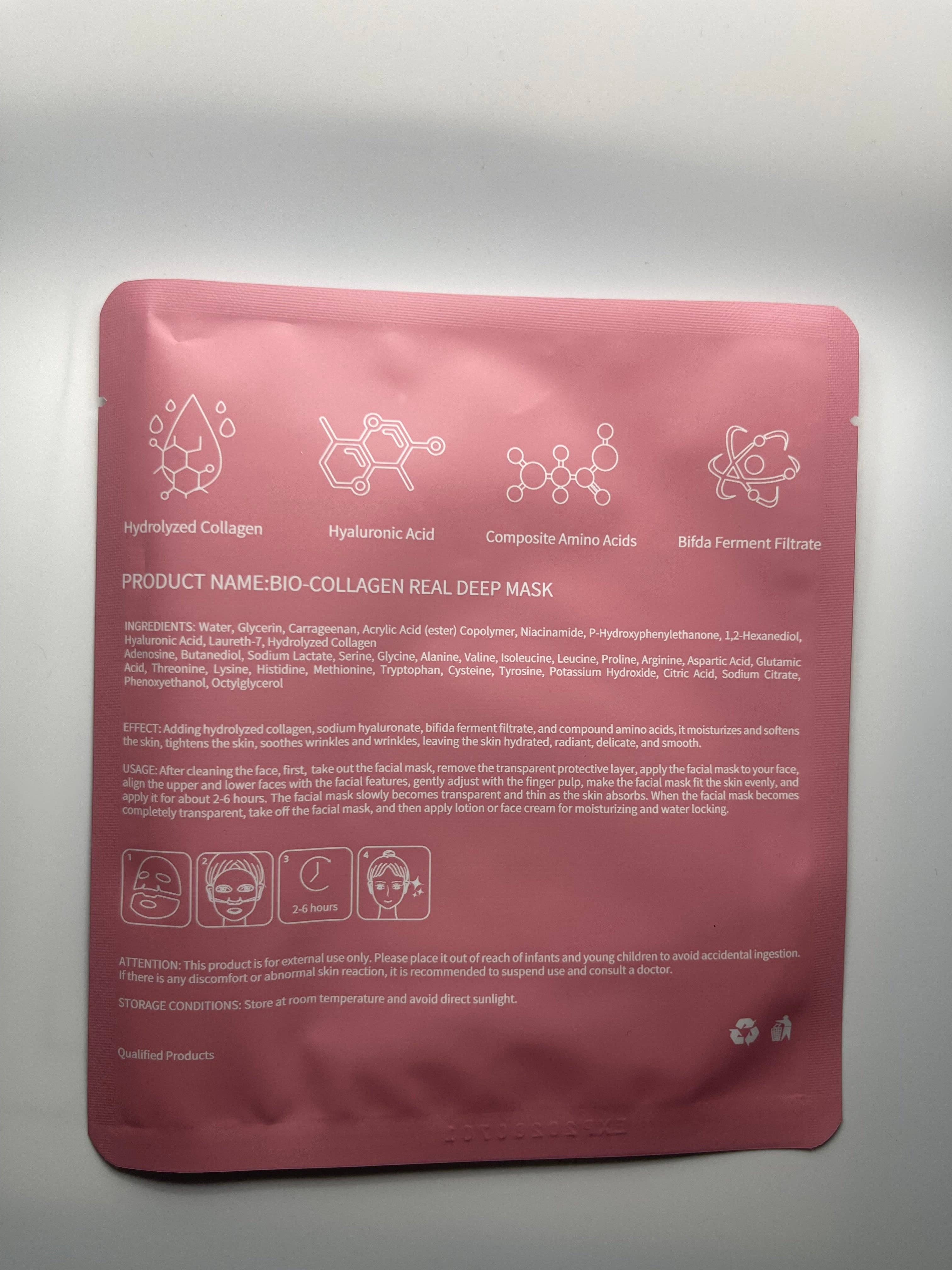 Euphoriq - Wholesale Skincare Face Mask - Bio Collagen Sheet Mask x42