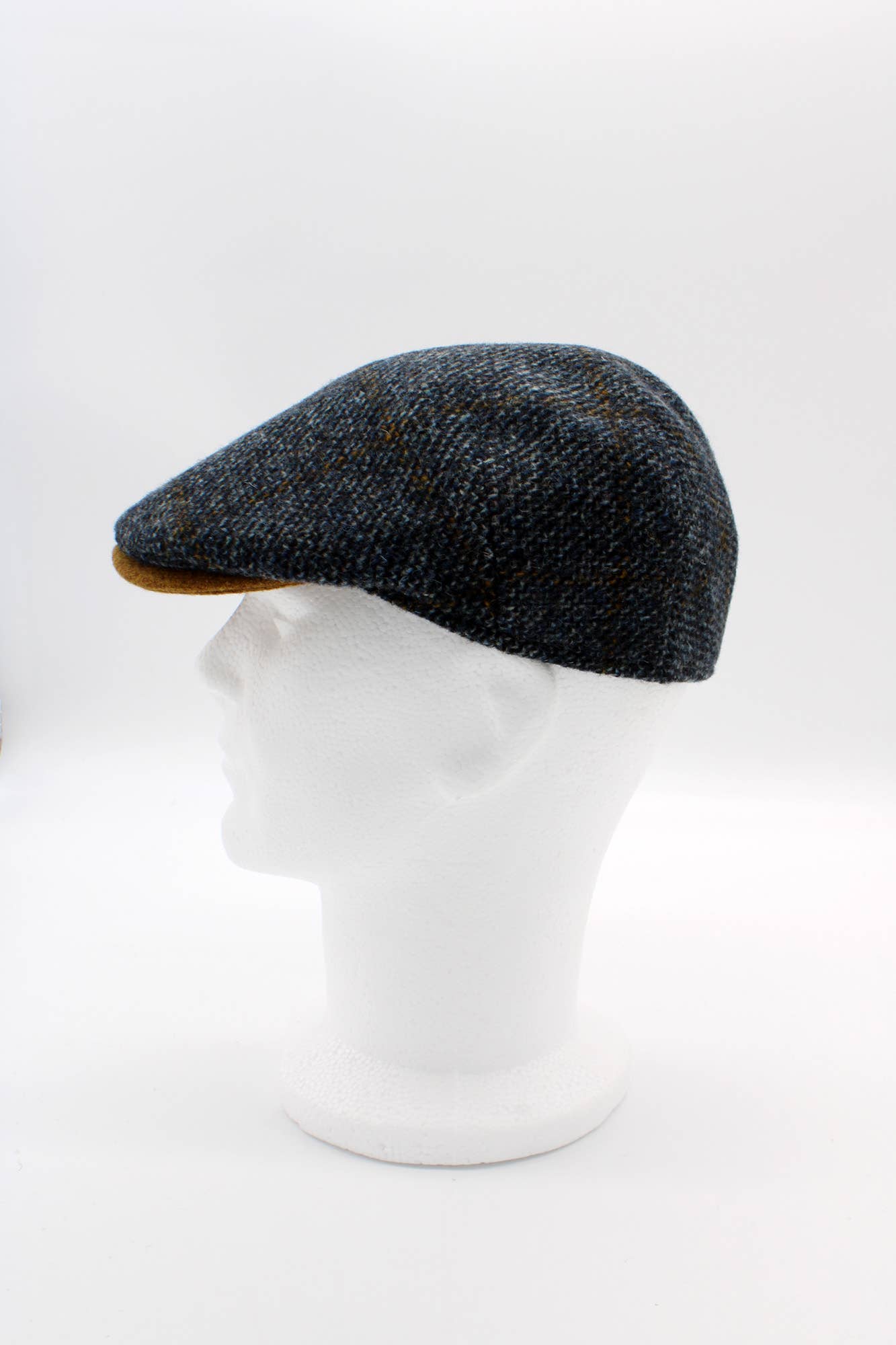 Hologramme Paris – wholesale News boy/school boy hat – Men's – 18222 Wool Cap - Navy1