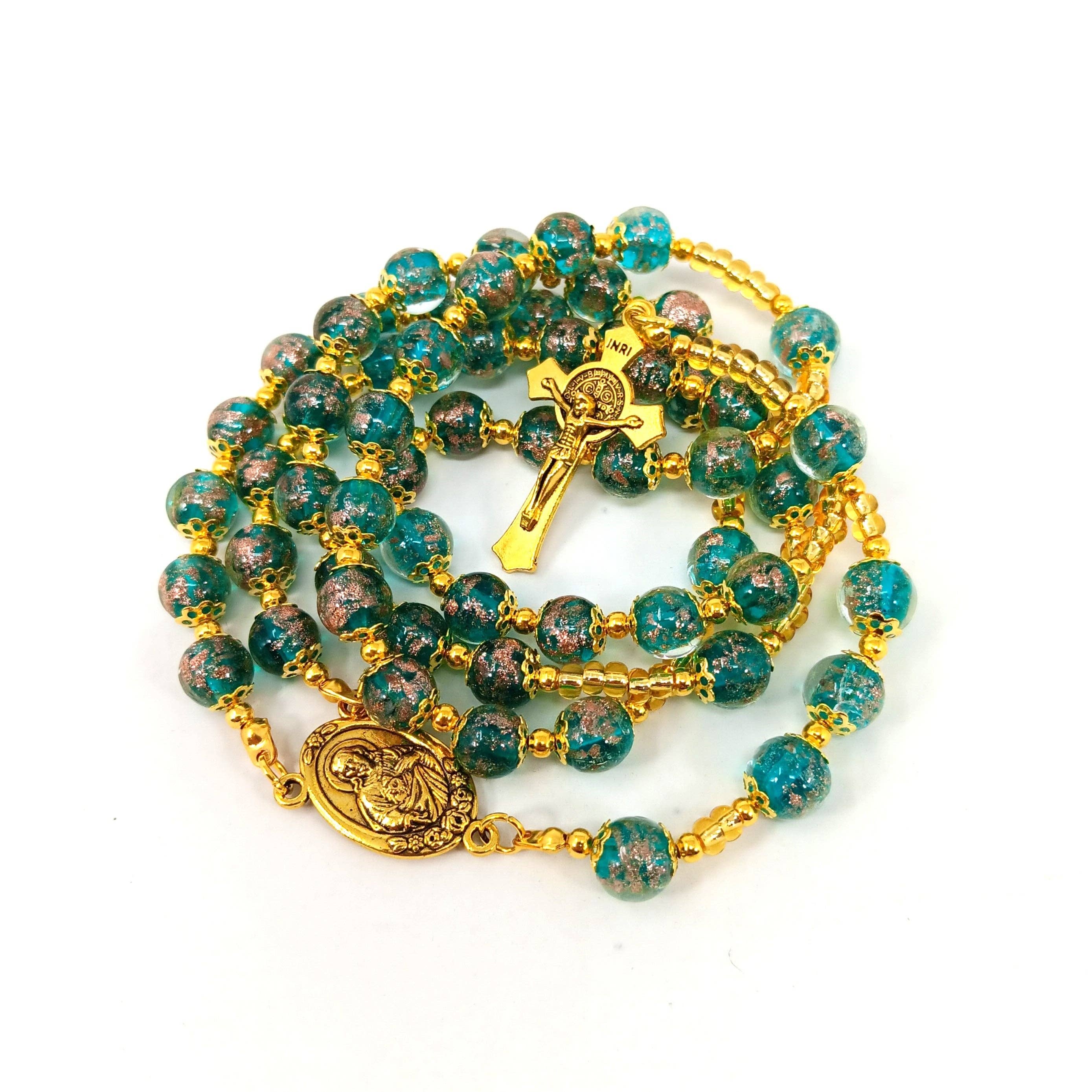ALBATROS S.R.L. - Wholesale Beaded/Pearl Necklace - MURANO glass bead ROSARY fashion gift idea elegant jewelry7