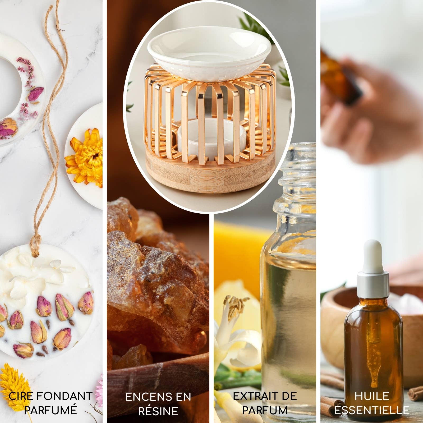 Zen'Arôme – Engroshandel Lyseholder – Moderne duftbrænder i metal, keramik og bambus Aero3