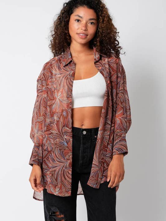 Danae Shirt for wholesale by Olivaceous