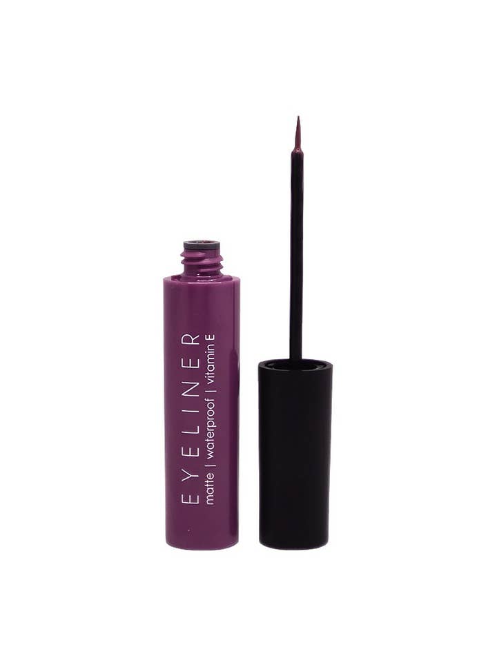 Italia Deluxe 232 Classic Liquid Eyeliner Plum - 6pc for wholesale by PINEAPPLE Beauty