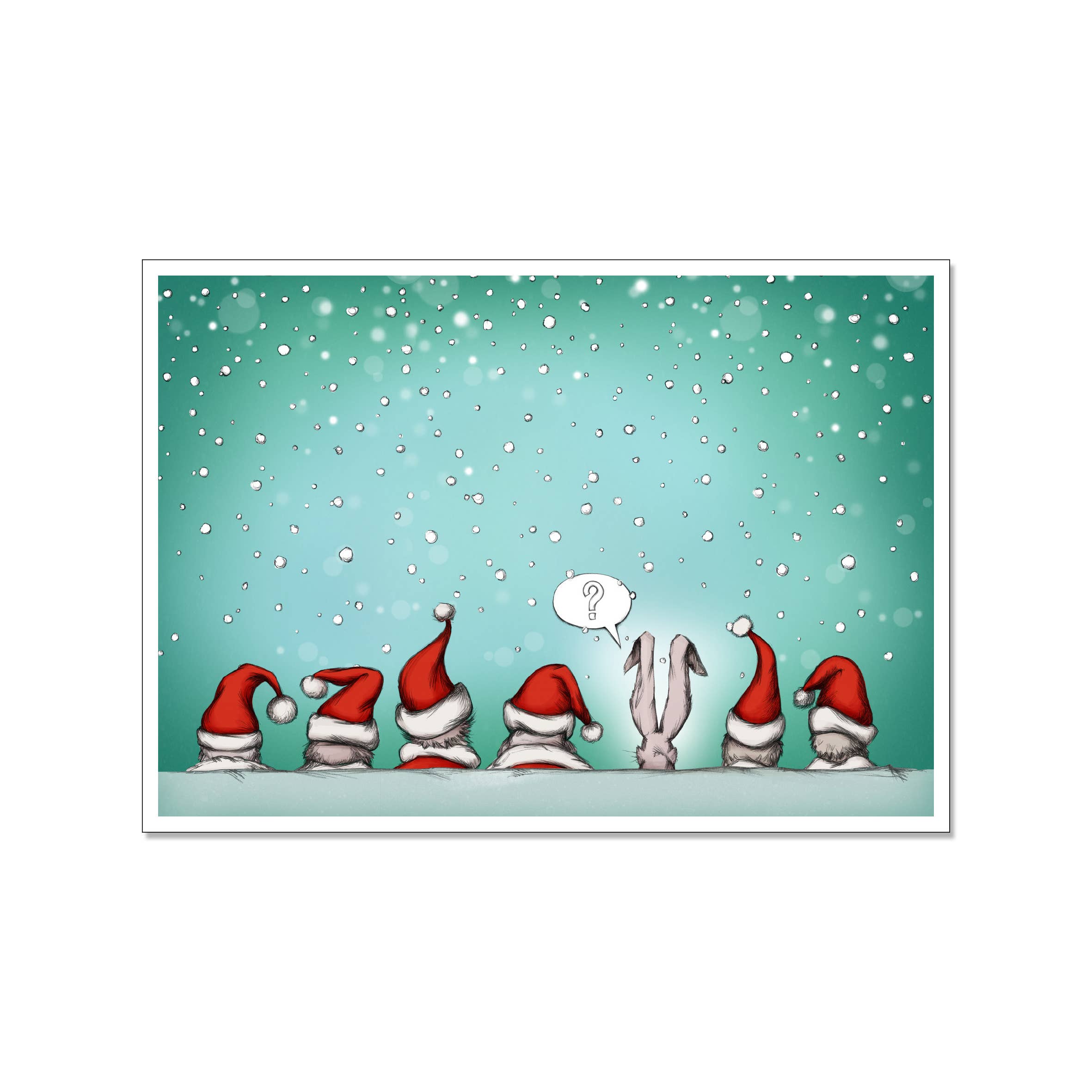 17;30 - Wholesale Postcard - Postcard across, HARE IN THE WRONG FILM0