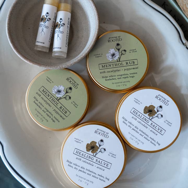 Growing Up Rooted - Wholesale Healing salve/balm/cream - Healing Salve | Natural Skin Balm with Calendula3