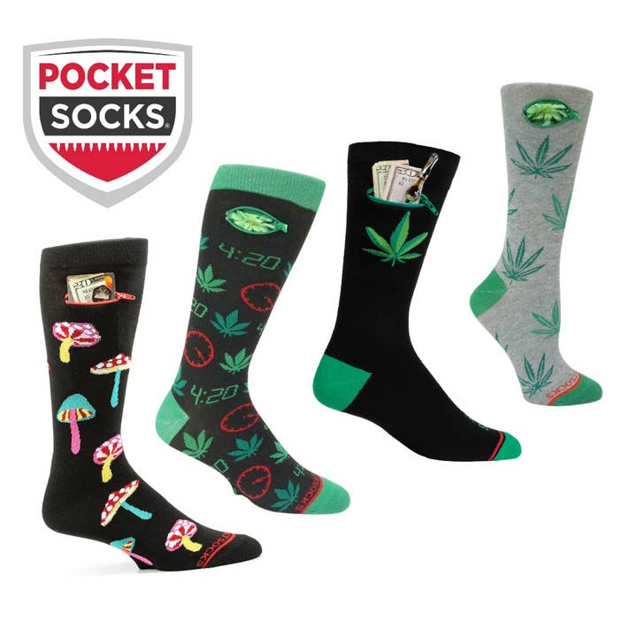 Ultimate Stash-pakke for engroshandel hos Pocket Socks