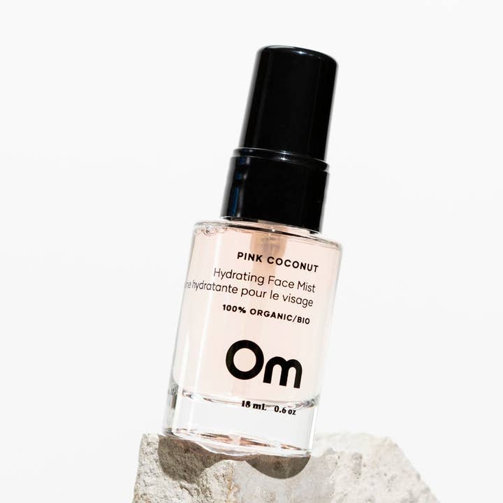 Om Organics Skincare - Wholesale Face & Body Mist/Water - Mini Pink Coconut Hydrating Face Mist0