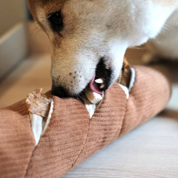 Lambwolf Collective - Wholesale Pet Plush Toy - Dog - BAGUETTE//ENRICHMENT DOG TOY