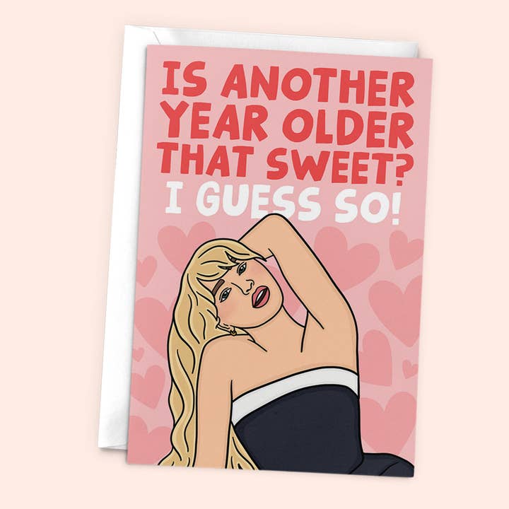 Sabrina Carpenter Espresso Birthday Card - Pop Culture Card for wholesale by Studio Doodles