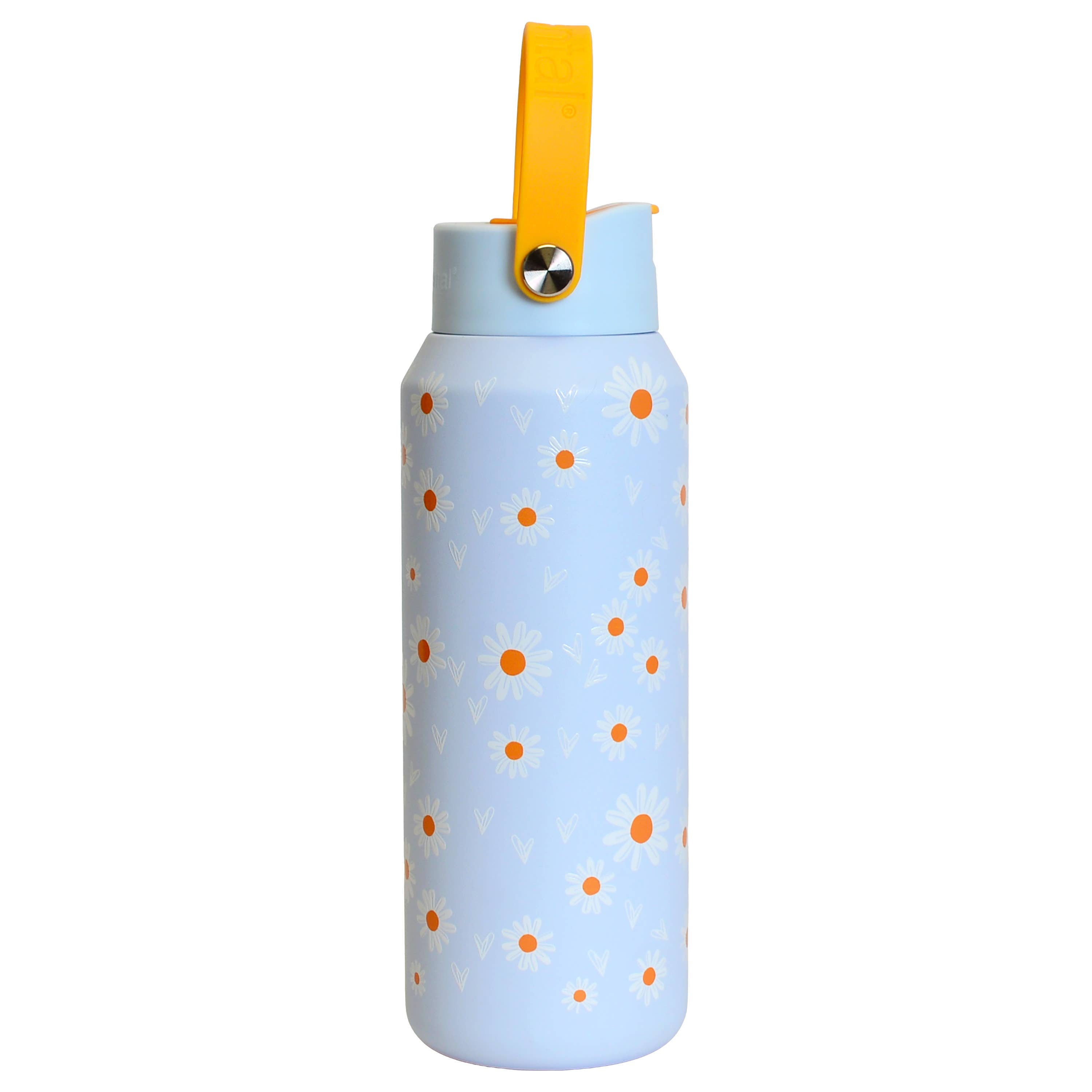 Elemental - Wholesale Water Bottle - Core Insulated Leakproof Bottle w/Handle 40oz - Daisy Daydream4