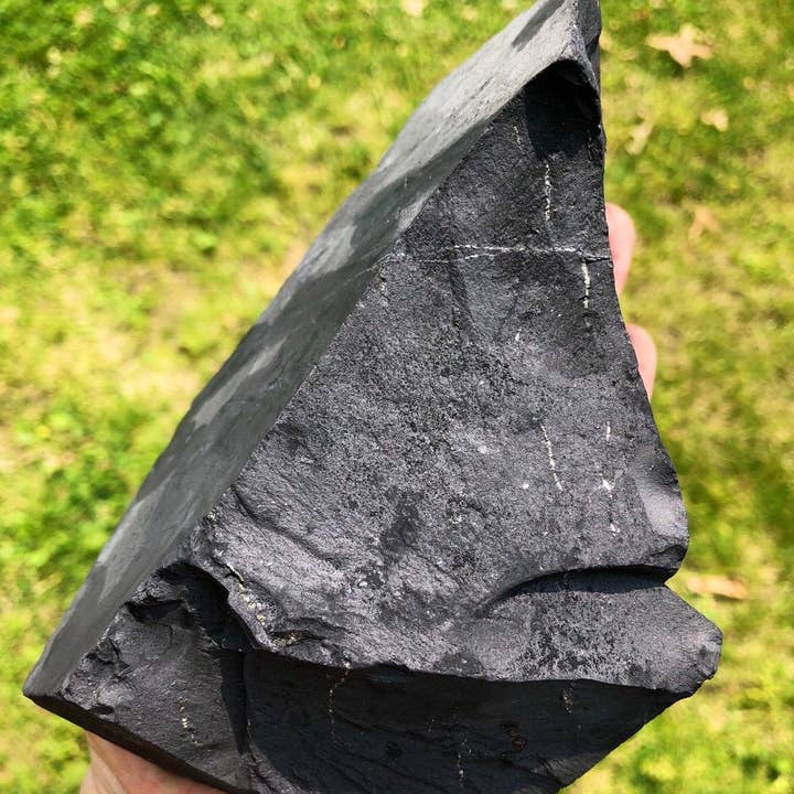 New Moon Beginnings - Wholesale Spiritual Stone/Crystal - Raw Shungite Stone - Rough Shungite from Karelia, Russia