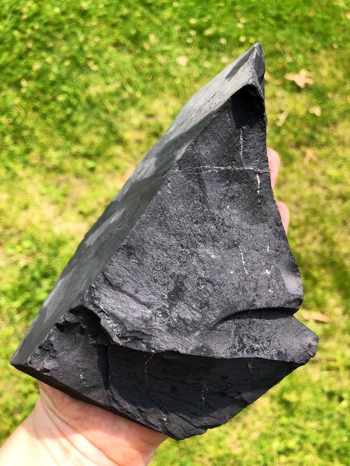 Raw Shungite Stone - Rough Shungite from Karelia, Russia for wholesale by New Moon Beginnings