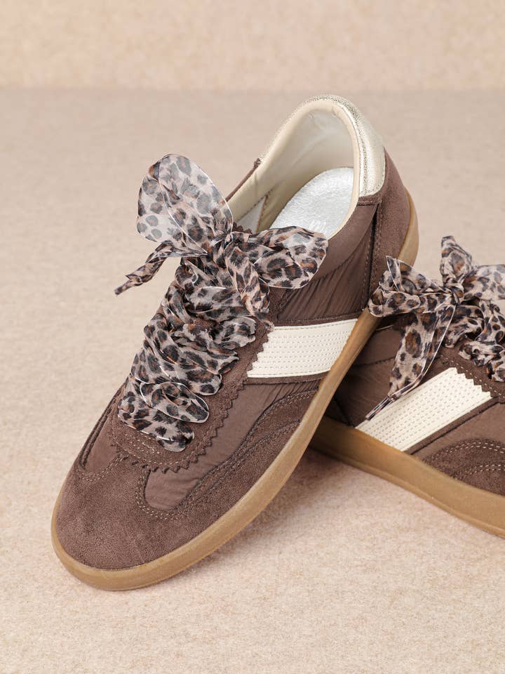 CCOCCI - Wholesale Lifestyle Sneakers - Women's - DIXIE SNEAKER SIDE STRAP LACE-UP COURT8