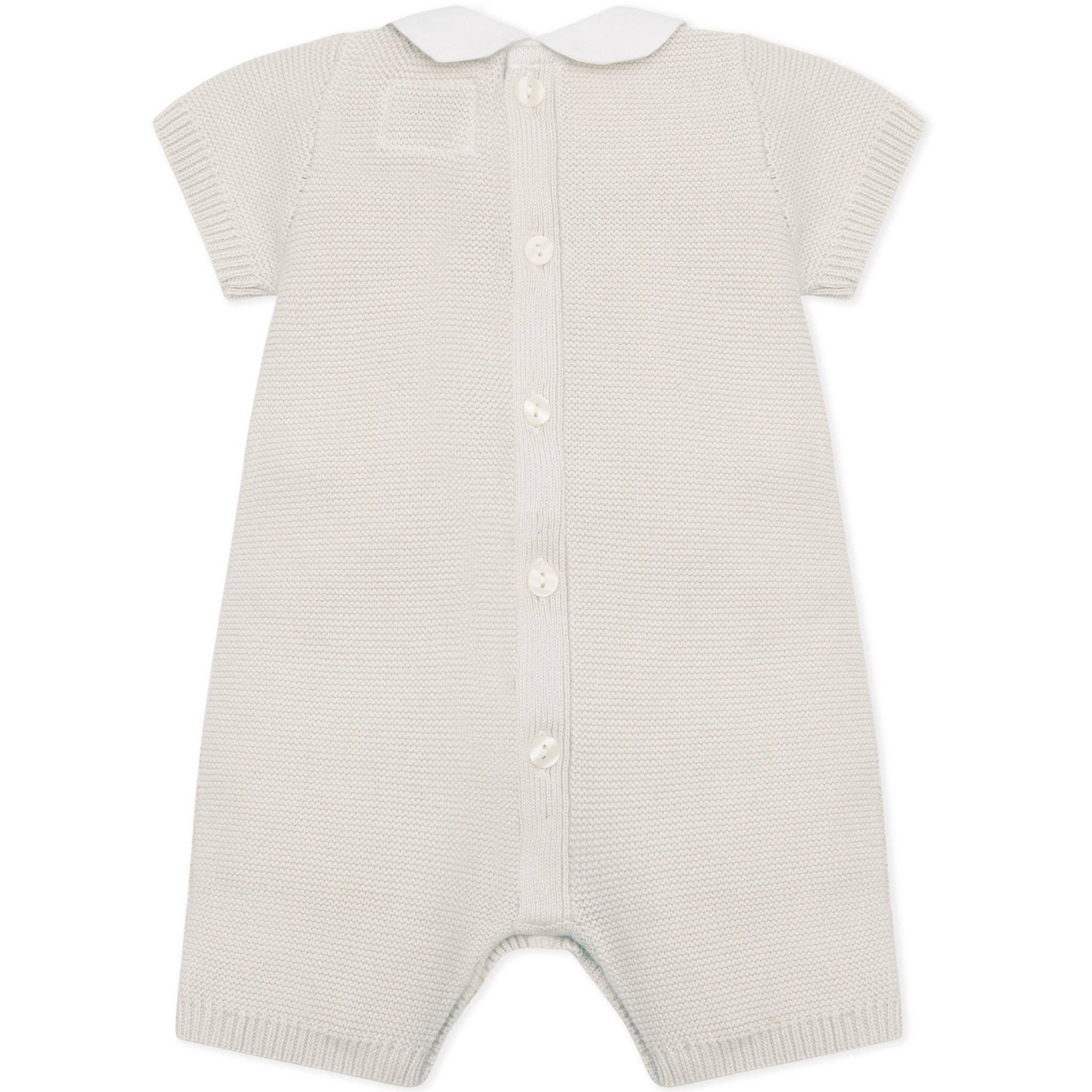 Emile Et Rose - Venta al por mayor Peto - Bebés - Mameluco de punto unisex para bebé Java en color piedra2