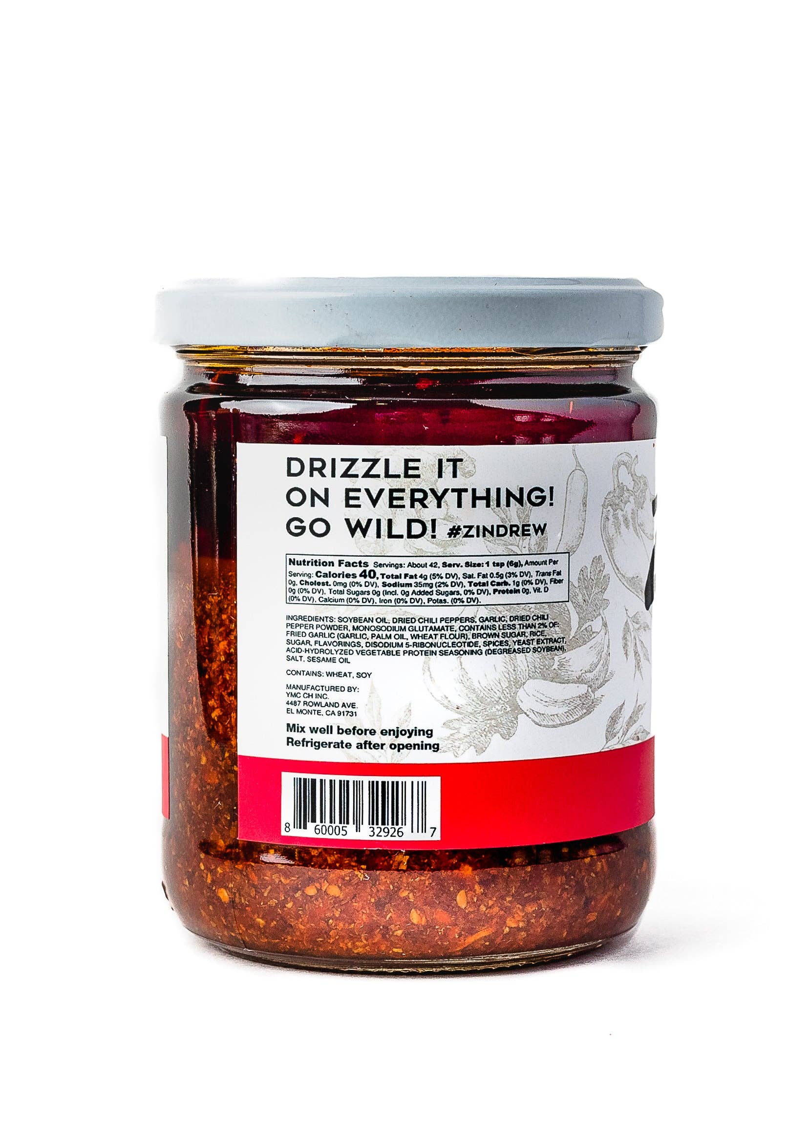 ZinDrew Chili - Wholesale Chili Paste - Zindrew Crunchy Garlic Chili Oil - X Batch0