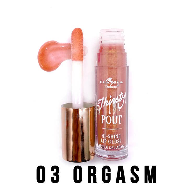 BrookPark Beauty - Wholesale Lip Gloss - THIRSTY POUT HI-SHINE LIP GLOSS