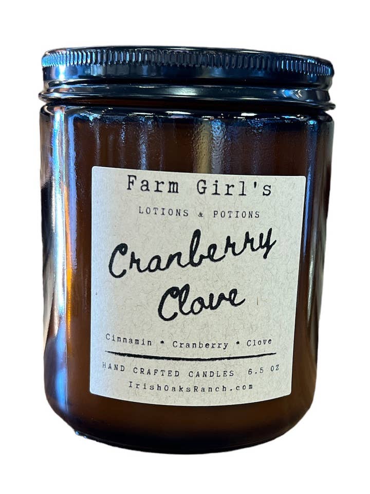 Tranbär & kryddnejlika 6,5 oz för wholesale av Irish Oaks Ranch