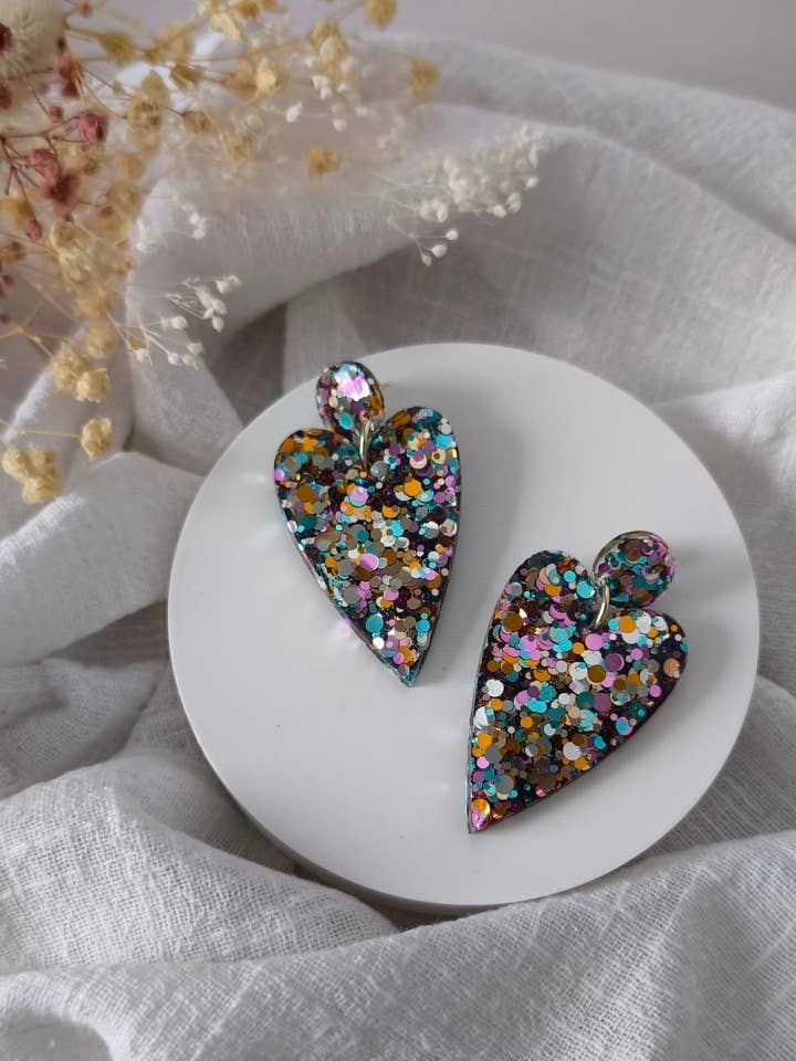 Big Love Parisian Earrings for wholesale by Les Noeuds de Maman