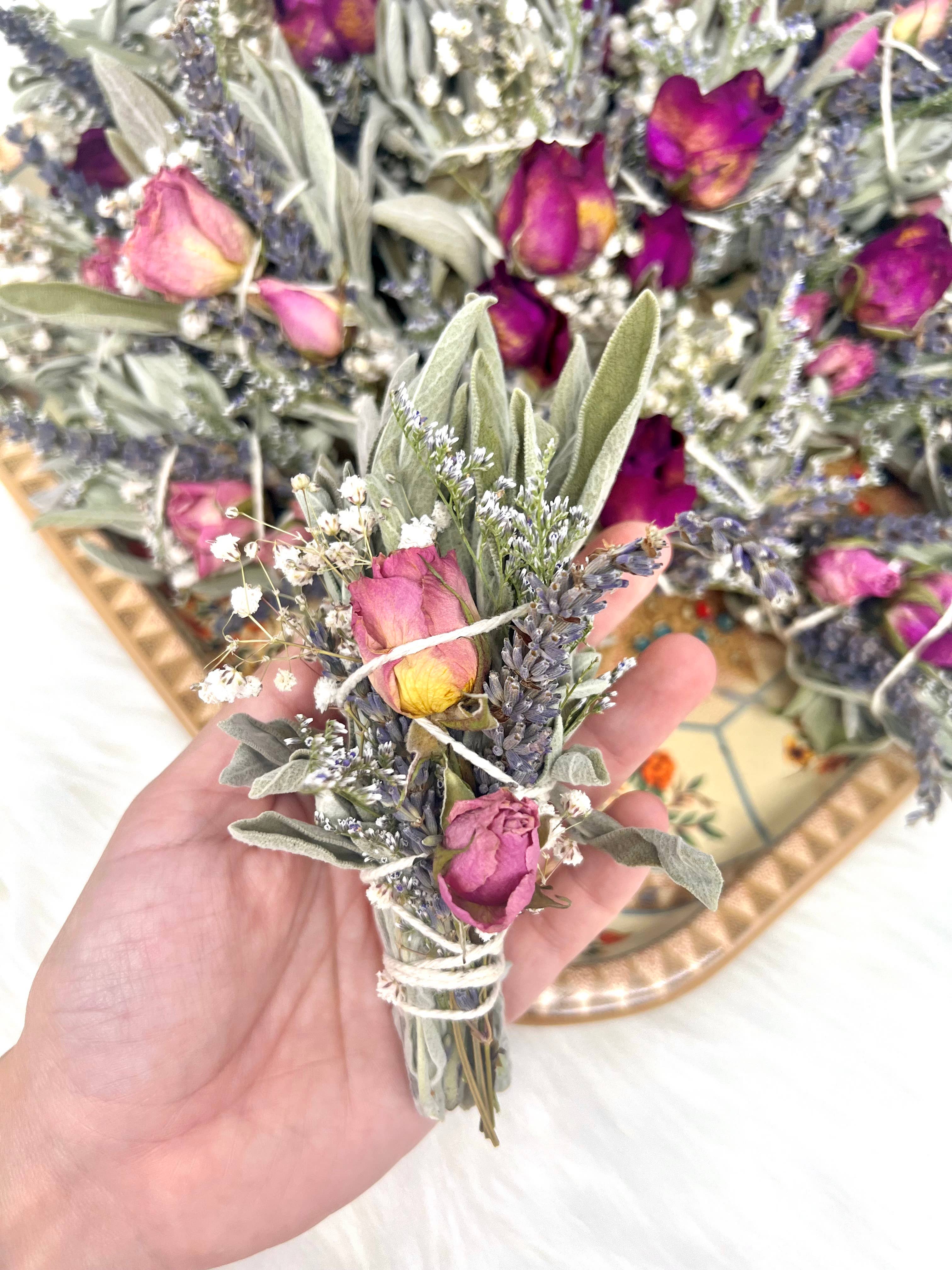 The 12th Moon – wholesale Salviabunt – MAGIC RITUALS Mini bunt av salvia för rökrening8