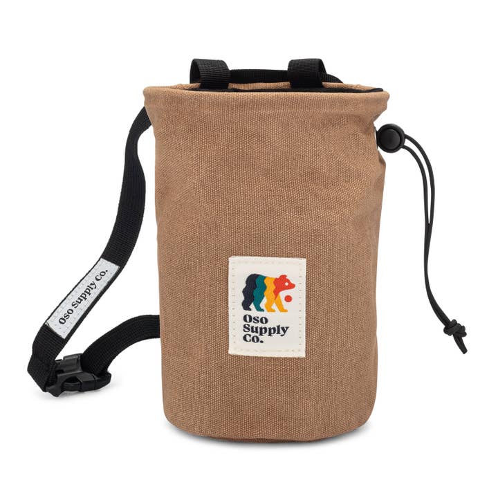 Oso Supply Co - Wholesale Drawstring Bag - Unisex - Waxed Canvas Chalk Bags0