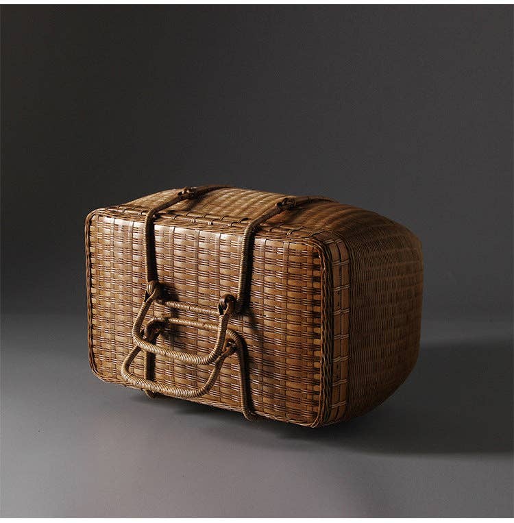 Gohobi （We cover U.S. import duties） - Wholesale Basket - Gohobi Handmade Bamboo Teaware Basket7