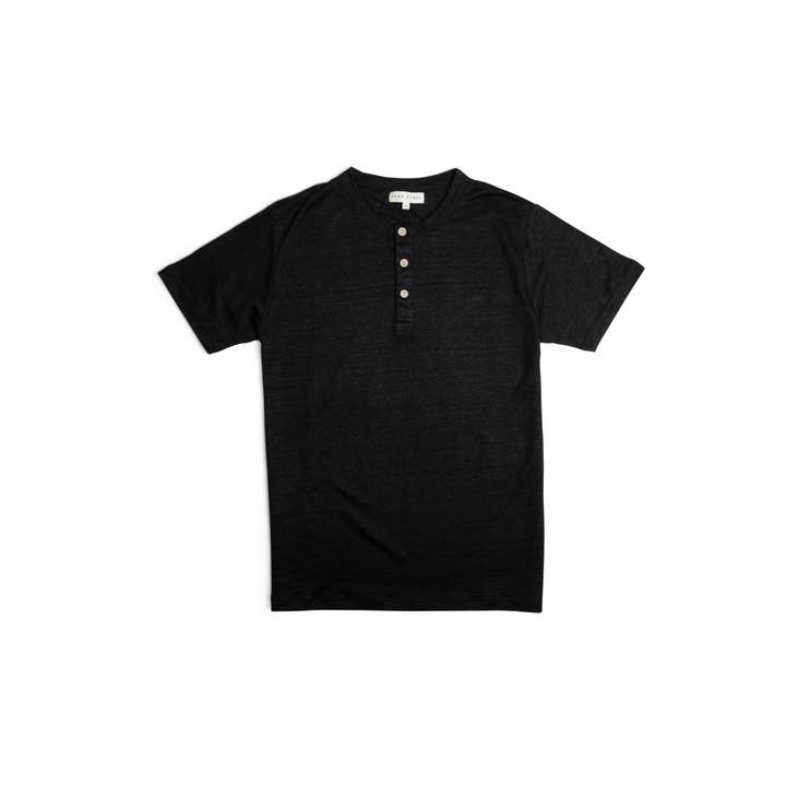 Hemp Camel - Wholesale T-Shirt - Men's - 100% Hemp Henley1