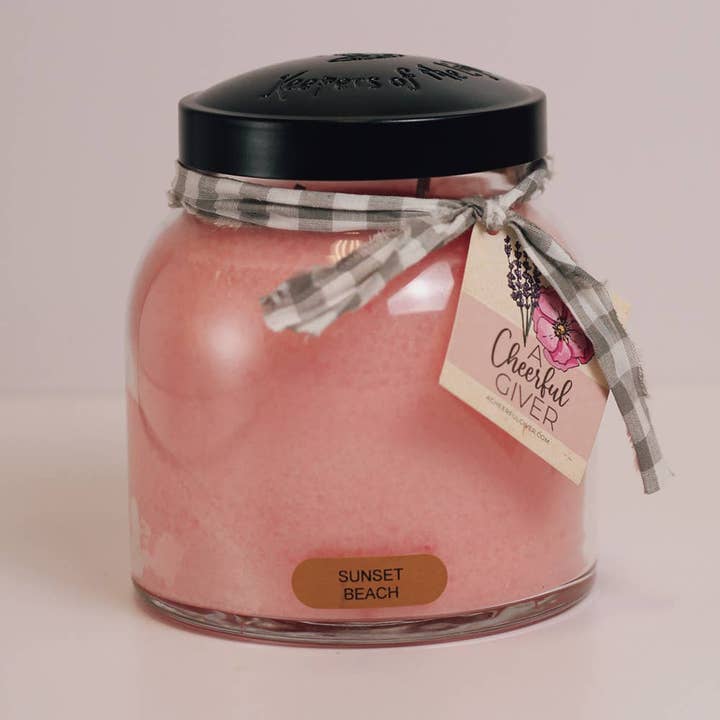 Bougie KOTL Papa (34 oz.) — Sunset Beach pour la vente par Cheerful Candle