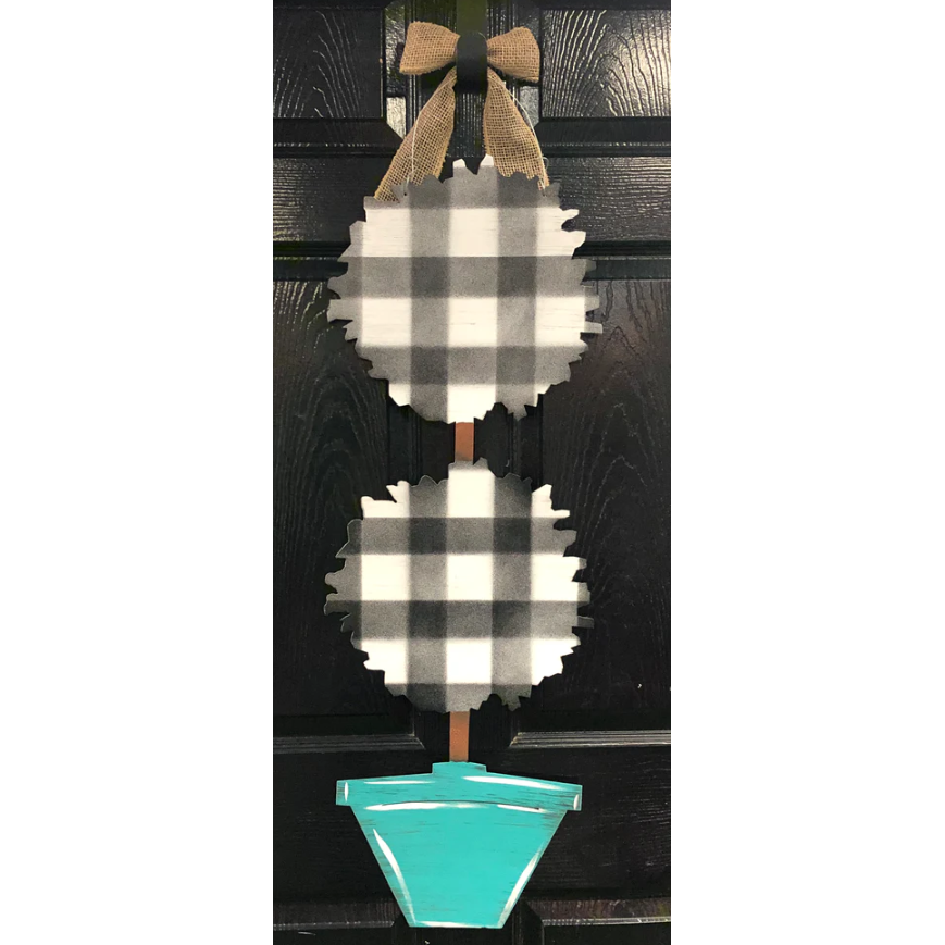 Steel Southern Designs – wholesale Dörrhängare – Topiary dörrhängare0