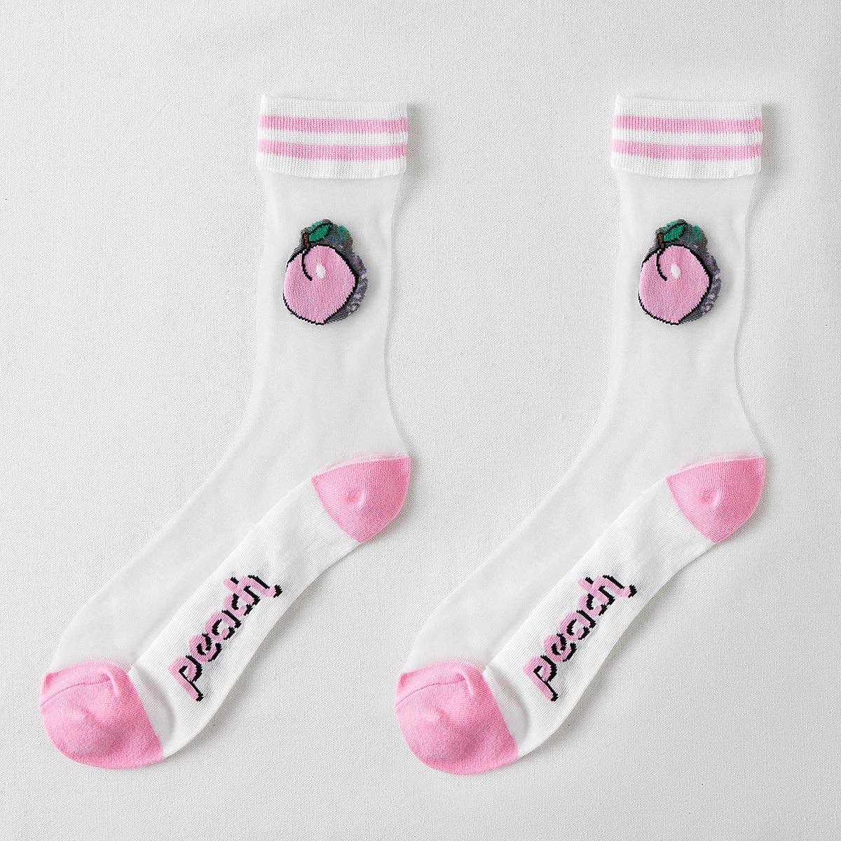 Funkyrel® Atzbranding Limited - Wholesale Socks - Women's - Rufia - Floral Pattern Summer Socks4