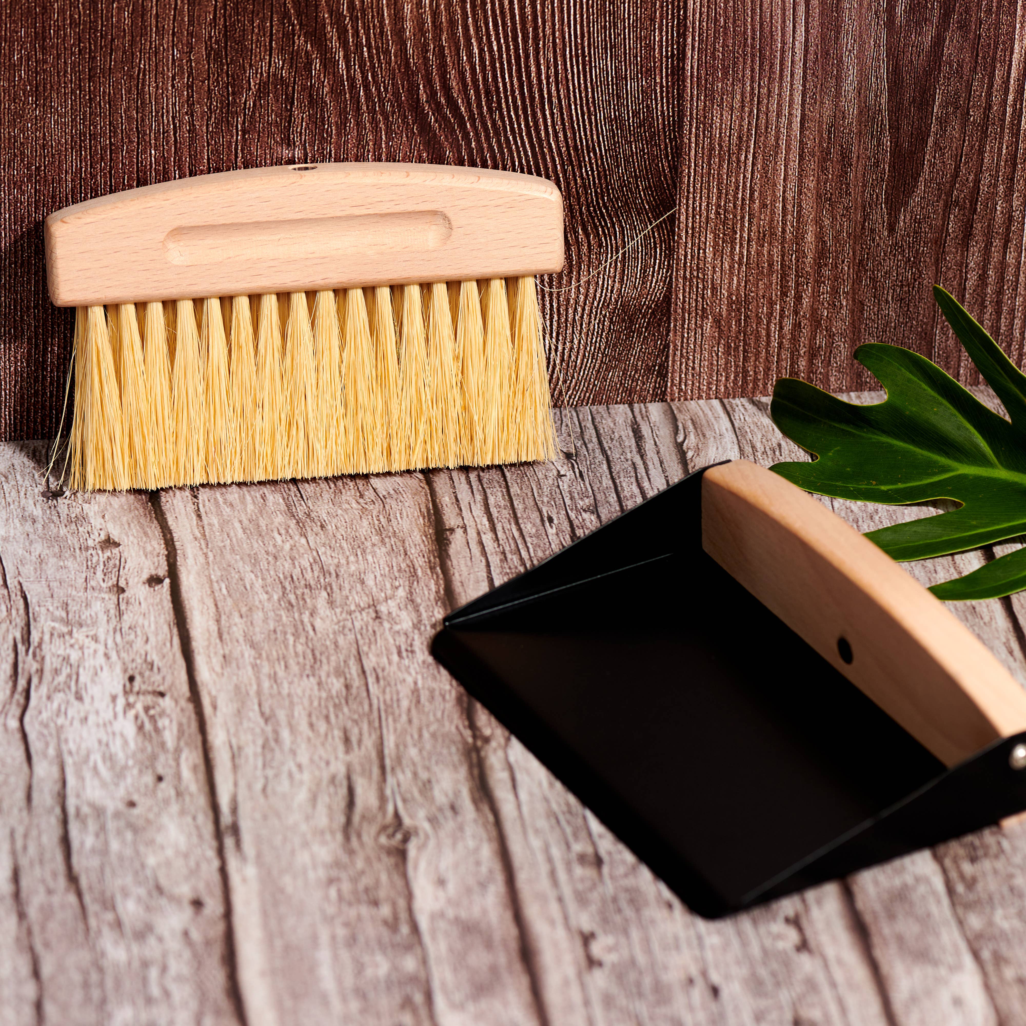 Desesh - Wholesale Dusting Brush & Duster - Wood Broom and Metal Dustpan Set (Unbranded, Unpackaged)5