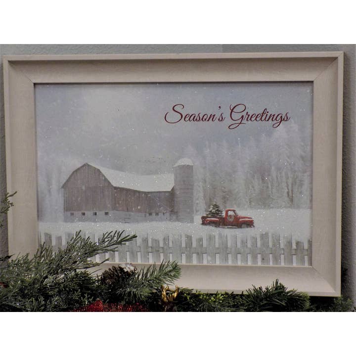 LD1860 | Impression artistique Season's Greetings pour la vente par Roslyn Décor