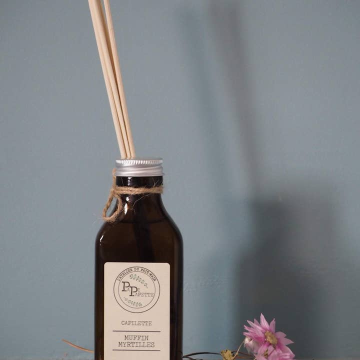 CAPILETTE - FRAGRANCE DIFFUSER - MUFFIN BLUEBERRIES for wholesale by PAPY PAPETTE