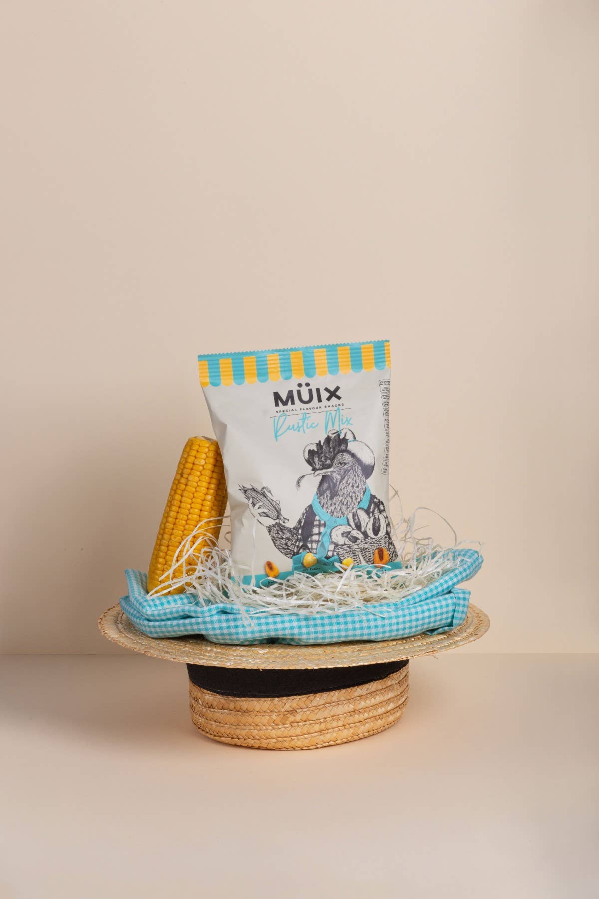 Müix Snacks - Wholesale Nuts - Rustic Corn & Nuts Mix 6.3oz4