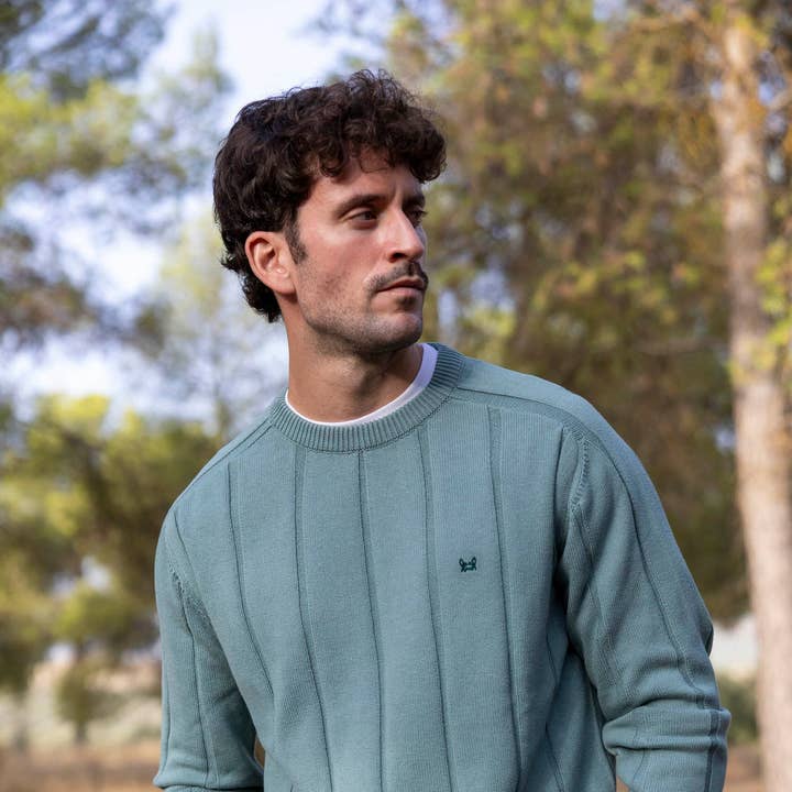Green Vertical Stripe Jersey and other Purchase Wholesale sweaters for men. Free Returns & Net 60 Terms on Faire trending on Faire.