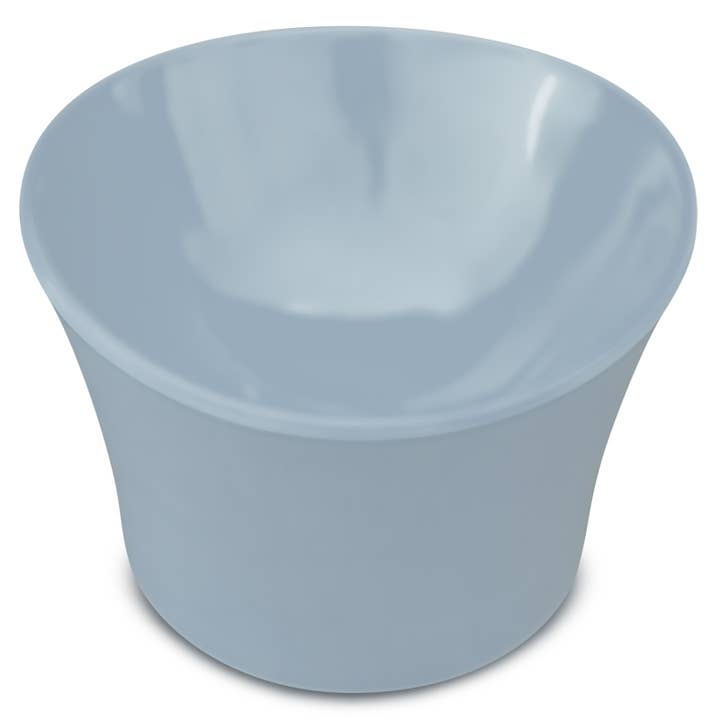 8 oz Powder Blue Elevated Cat Food & Water Bowl - Dishwasher Safe for wholesale by CATnK Studio, LLC
