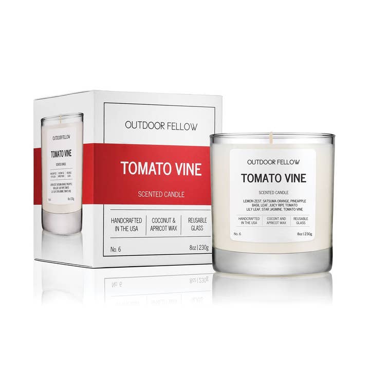 Tomato Vine Scented Candle for wholesale by Outdoor Fellow