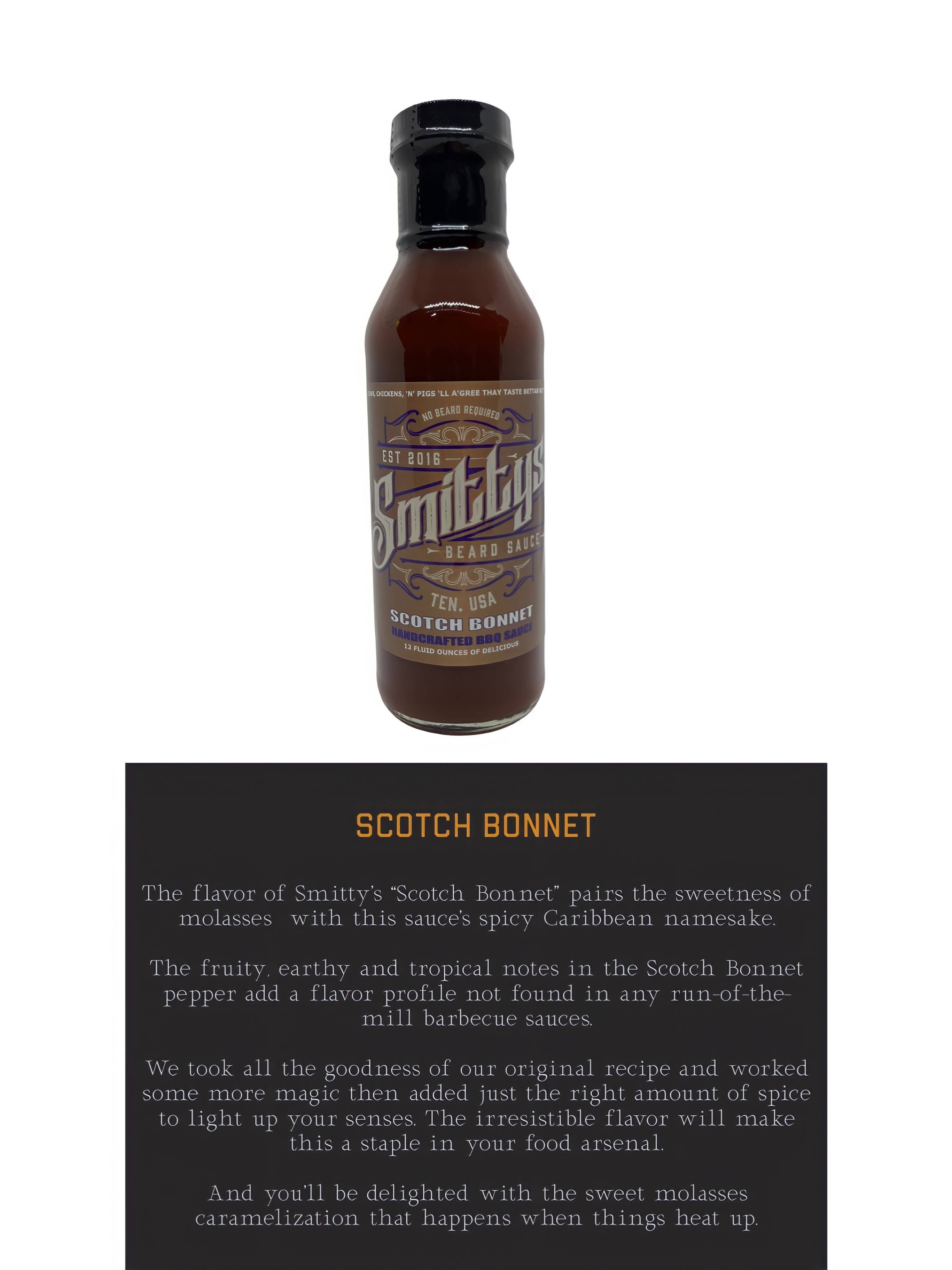 SmittysBeardSauceLLc - Wholesale Beard Styling Product - Smittys Scotch Bonnet1
