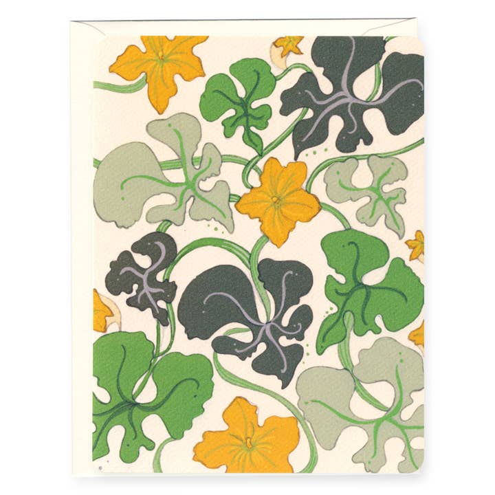 Zucchini-Grußkarte für den Großhandel von H.macdo Paper Co.